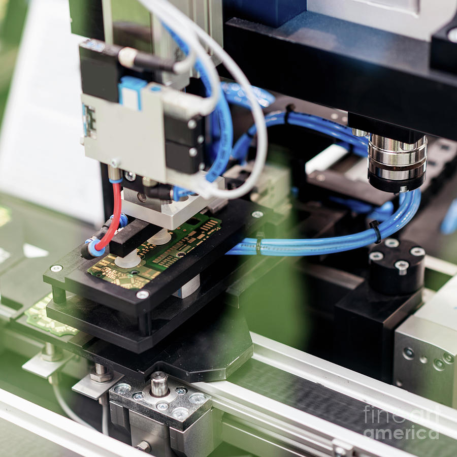 Circuit Board Plotter Photograph by Microgen Images/science Photo Library