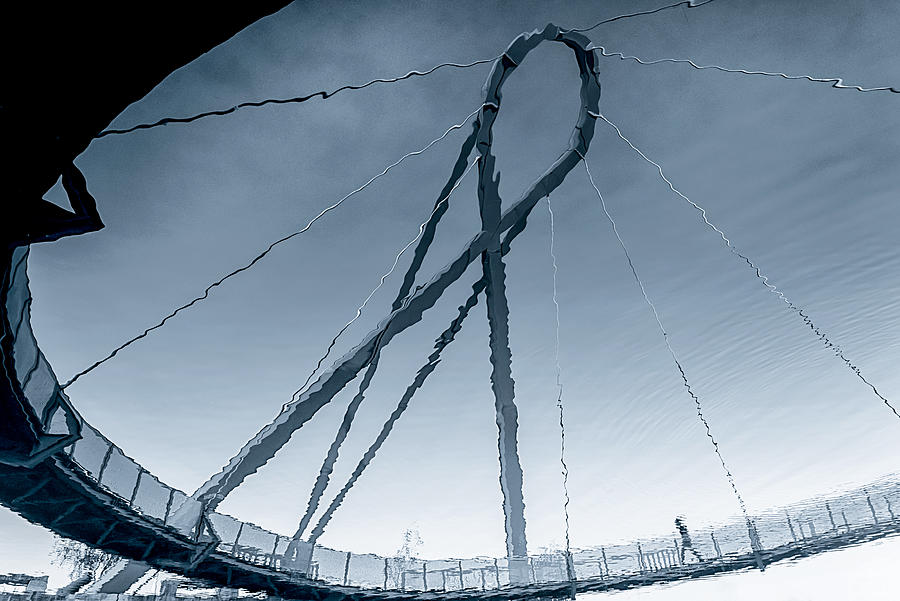 Circular Bridge Photograph by Luca Domenichi