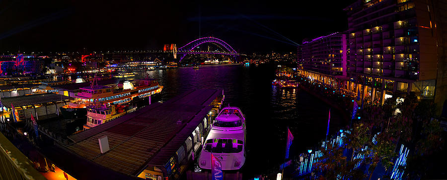 Circular Quay in purple Photograph by Andrei SKY