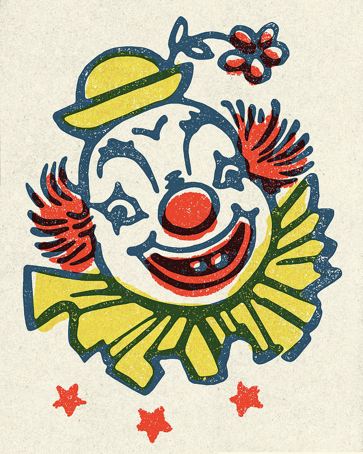 Circus Clown Drawing by CSA Images - Fine Art America