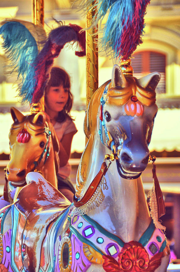 Up Movie Photograph - Circus Steed by JAMART Photography