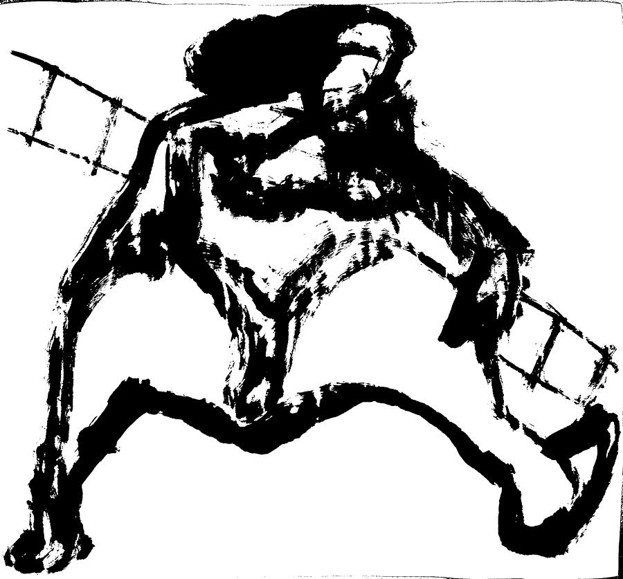 Circus woman Drawing by Edgeworth Johnstone