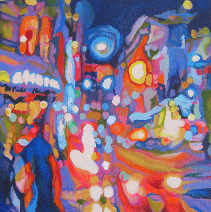 Cirque De City Painting by Claudette Losier - Fine Art America