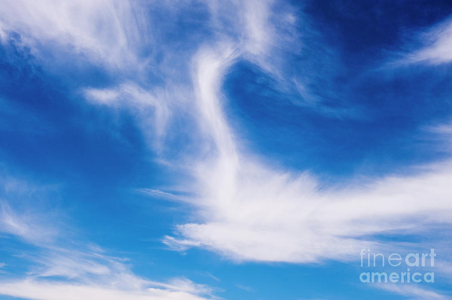 Cirrus Uncinus Clouds  Photograph by Jim Corwin