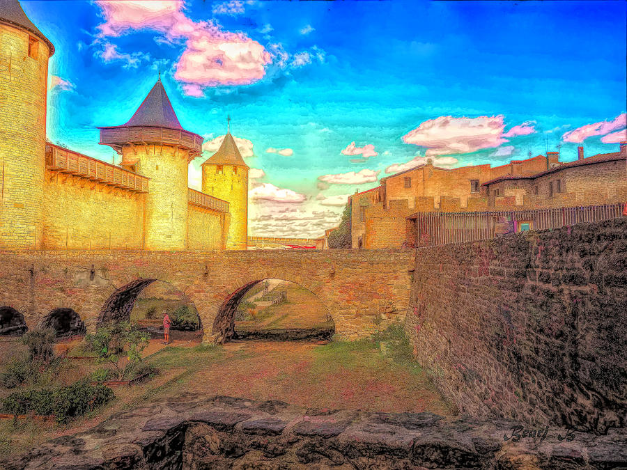  Cite de Carcassonne Photograph by Bearj B Photo Art