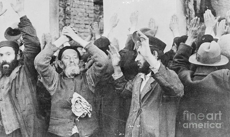 Citizens Being Accosted In Moscow Sector Photograph by Bettmann