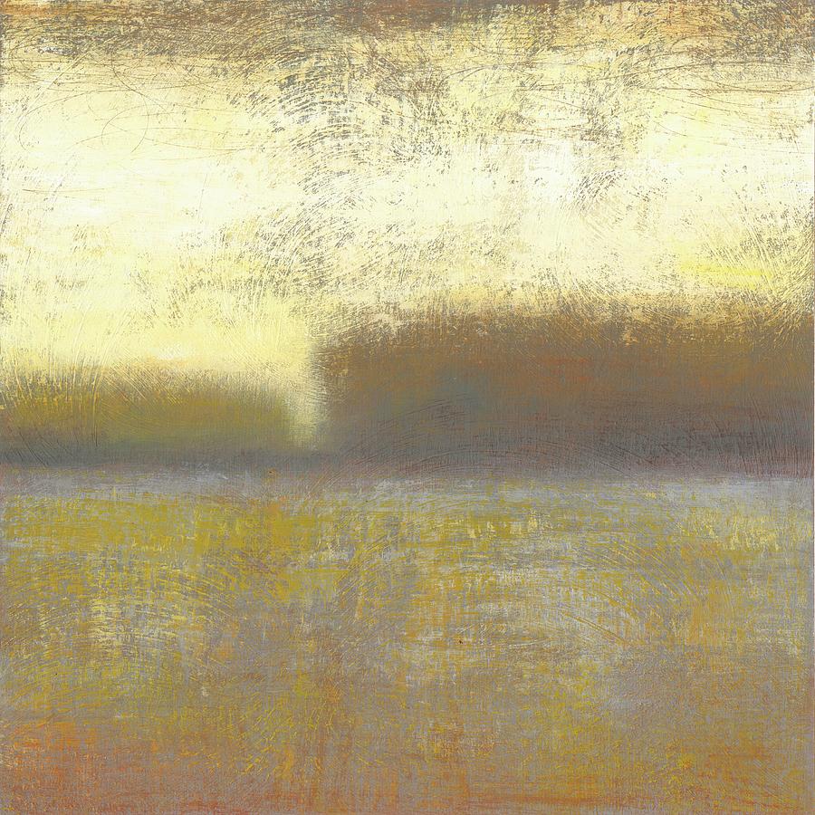 Abstract Painting - Citron Lake I by Norman Wyatt Jr.