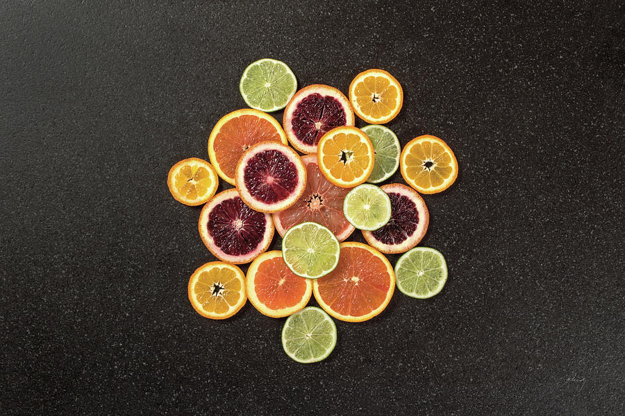 Lemon Photograph - Citrus Drama II by Felicity Bradley