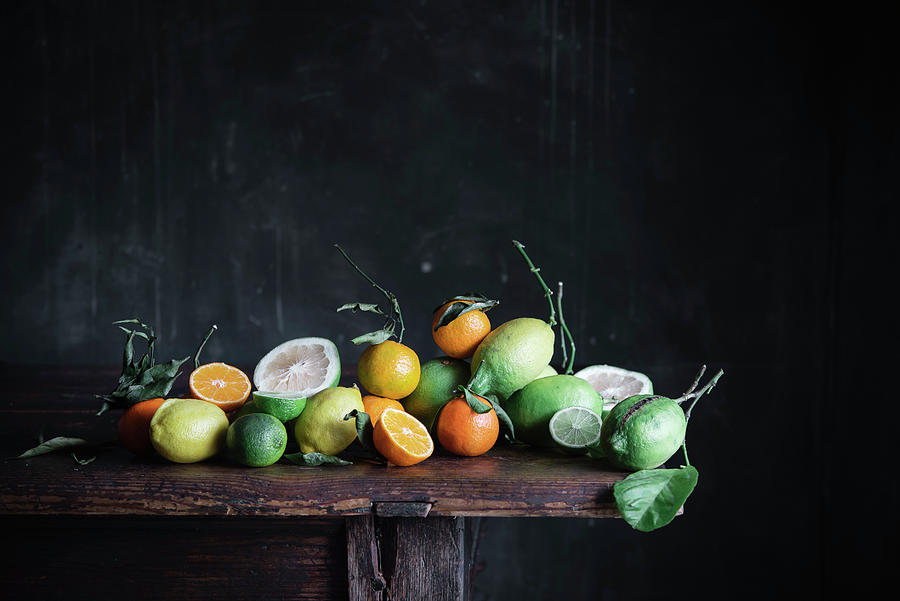 Citrus Still Lif Photograph by Justina Ramanauskiene