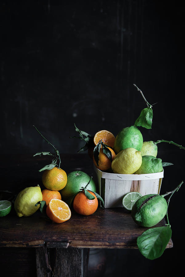 Citrus Still Life Photograph by Justina Ramanauskiene