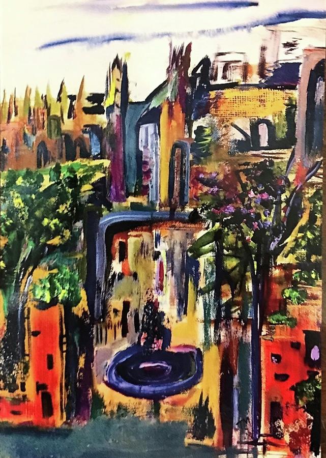City Arches Painting by Tommy McDonell