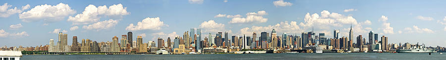 Nature Photograph - City At The Waterfront, New York City by Panoramic Images
