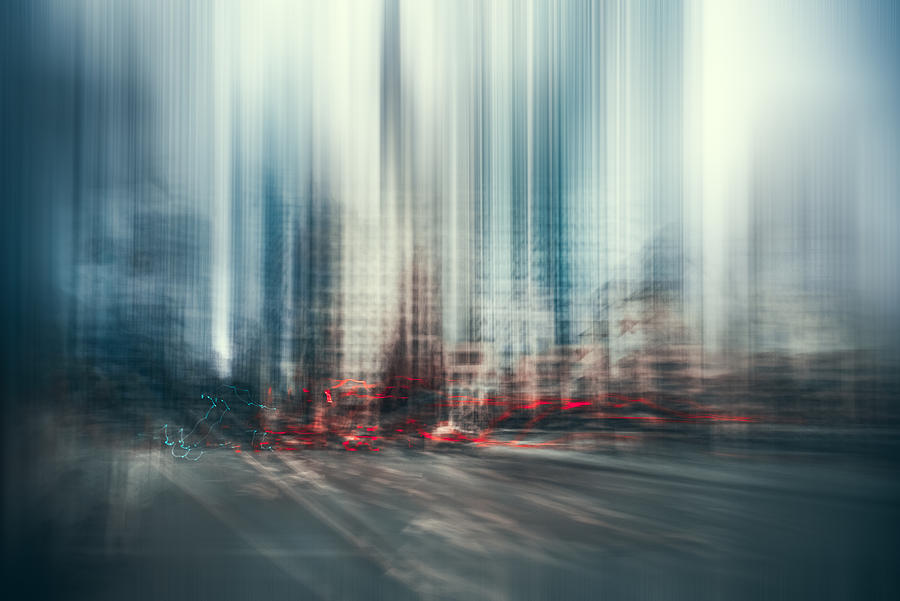 Abstract Photograph - City Blues (vol.ii) by Heike Willers