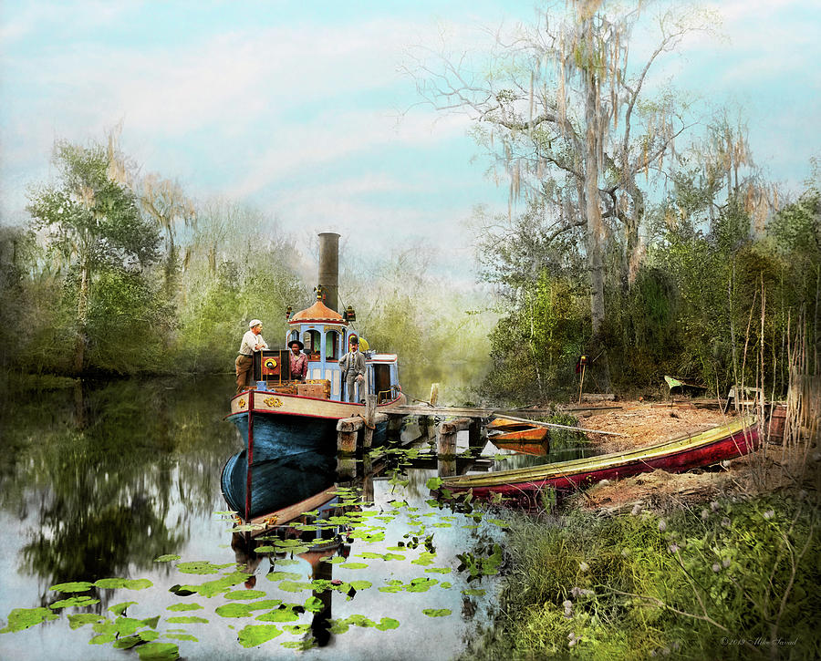 City - Browns Landing FL - Princess and the Photographer 1890 Photograph by Mike Savad