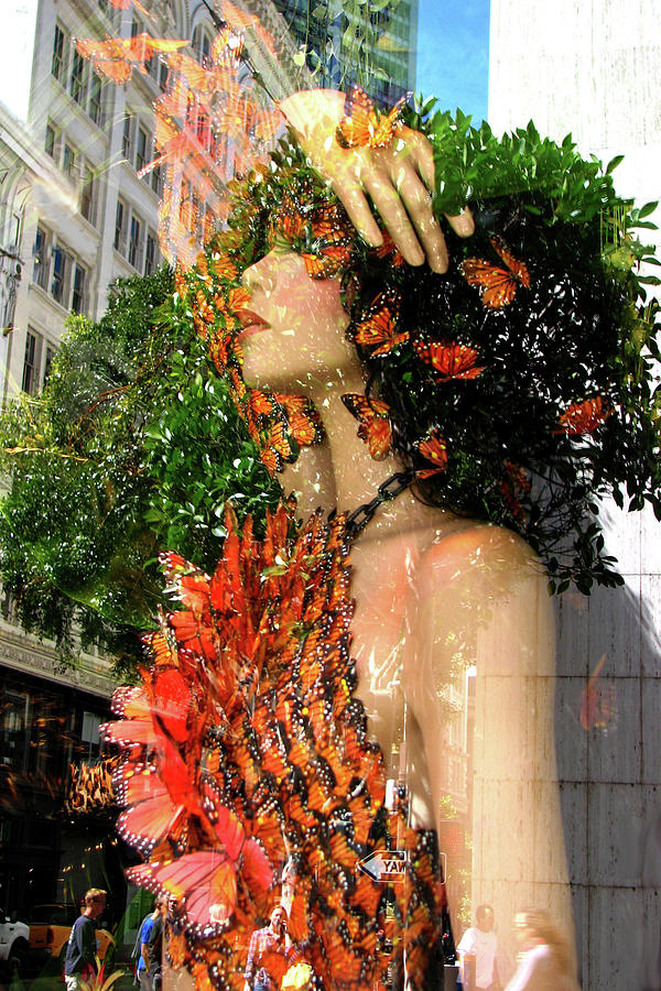 City Goddess 1 Digital Art by Lisa Yount