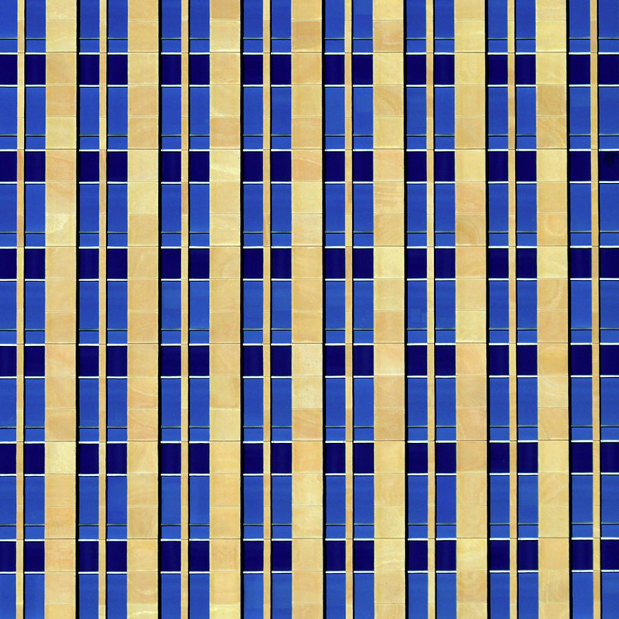 Square - City Grid 2 Photograph by Stuart Allen