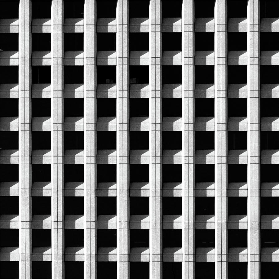 Square - City Grid 4 Photograph by Stuart Allen