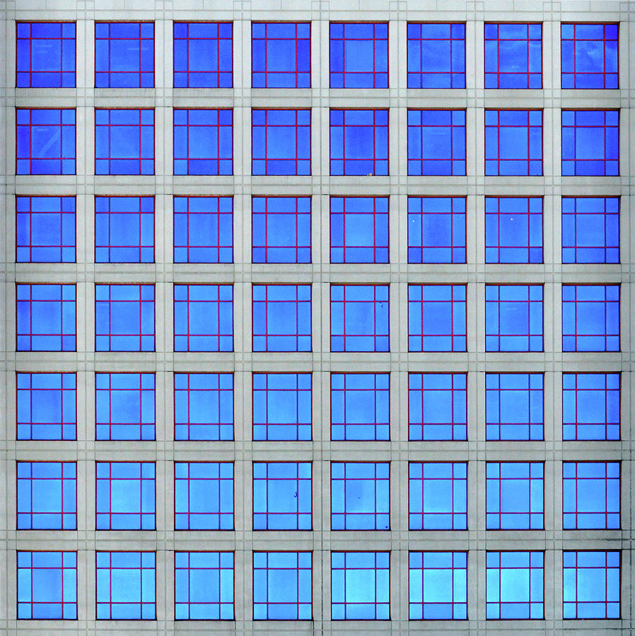 Square - City Grids 60 Photograph by Stuart Allen