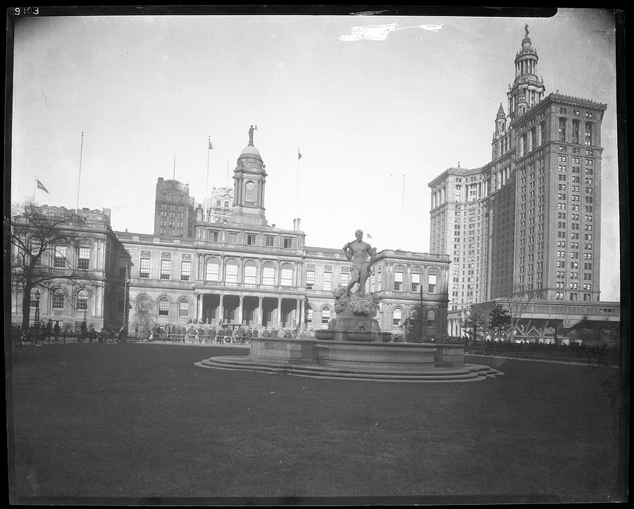 City Hall Park Photograph by The New York Historical Society