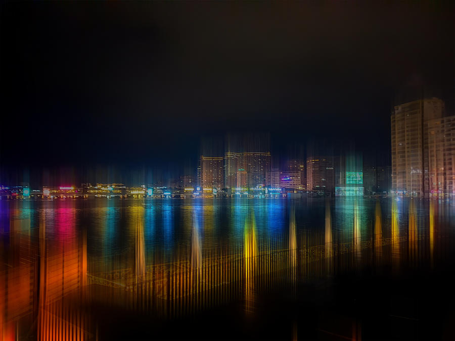 City Lights Photograph by Hanan Elmahmoudy