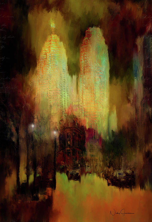 City Lights Digital Art by Nicky Jameson