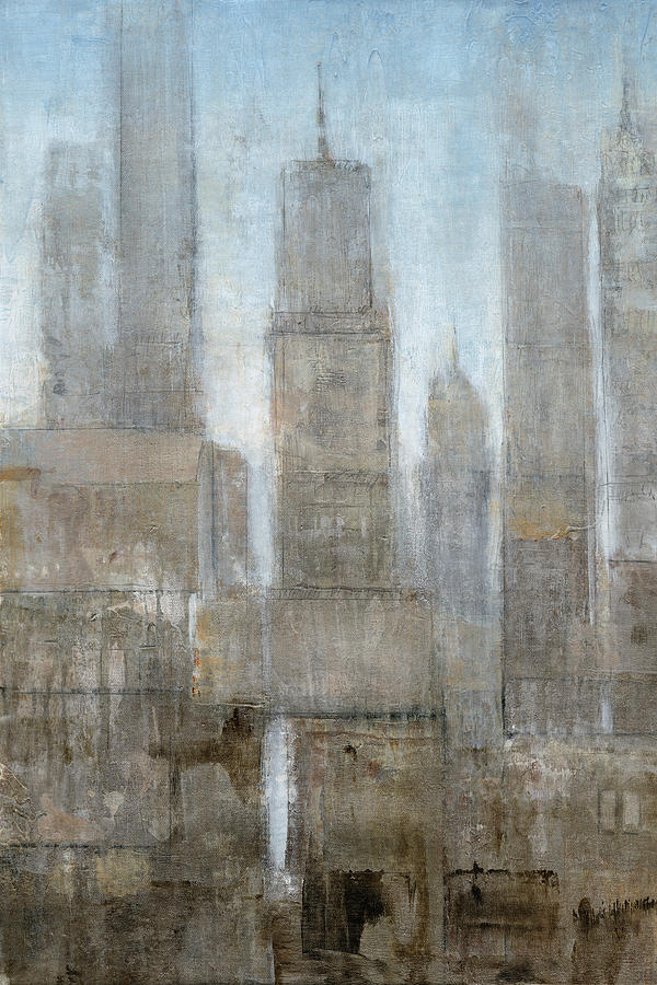 City Midst I Painting by Tim Otoole
