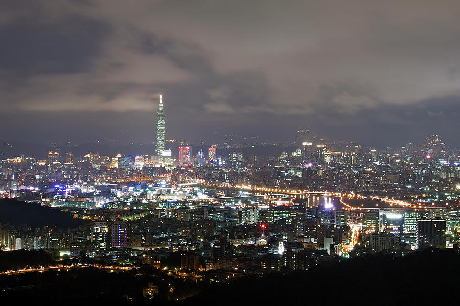 City Nightscape Photograph by Chenning.sung @ Taiwan