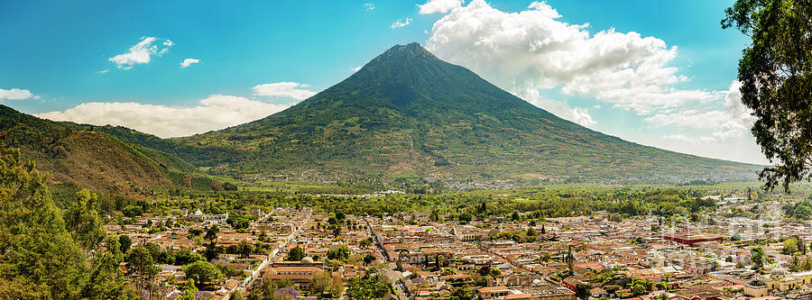 Architecture Photograph - City Of Antigua Guatemala by THP Creative