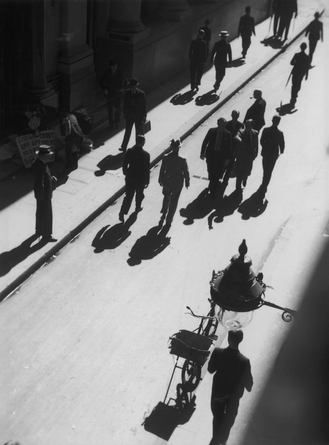 City Pedestrians Photograph by Chaloner Woods