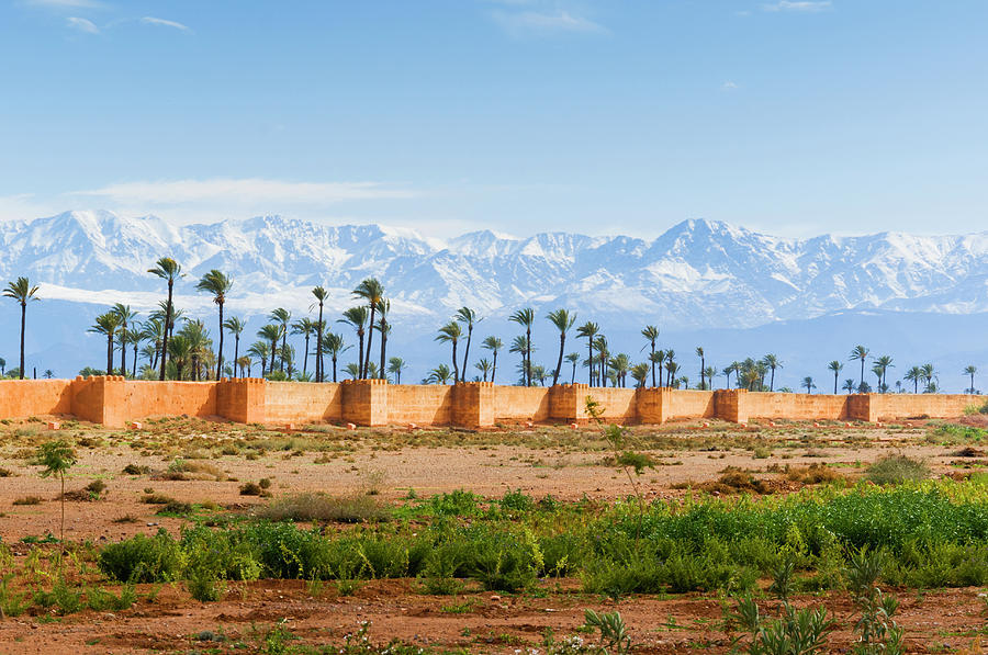 City Ramparts, High Atlas, Marrakech Photograph by Nico Tondini