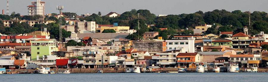 City Santarem In Port Photograph by Ricardo Lima