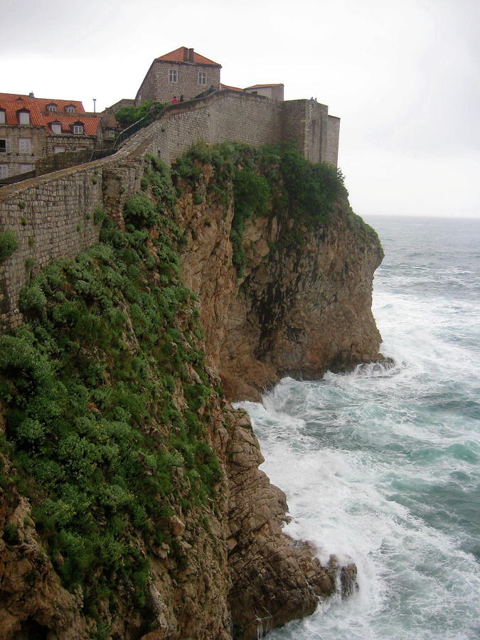 City Walls Of Dubrovnik Photograph by Jen Seiser
