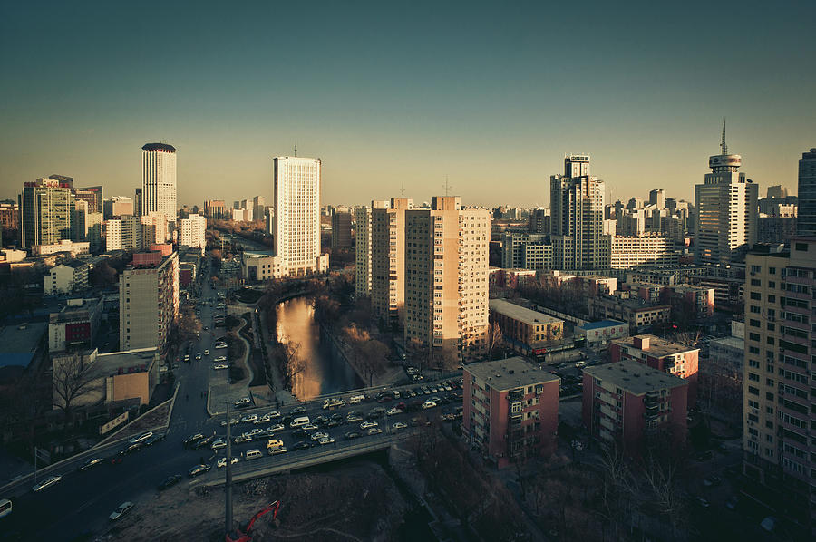 Cityscape Of Beijing, China Photograph by D3sign
