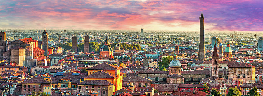 cityscape of Bologna Photograph by Vivida Photo PC