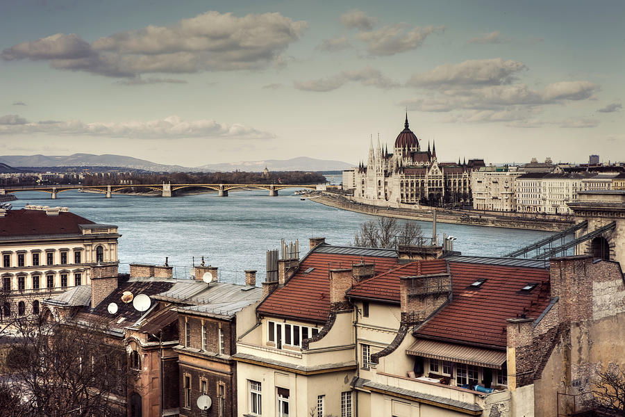 Cityscape Of Budapest Photograph by By Matthew Heptinstall Cityscape Of Budapest Photograph by By Matthew Heptinstall