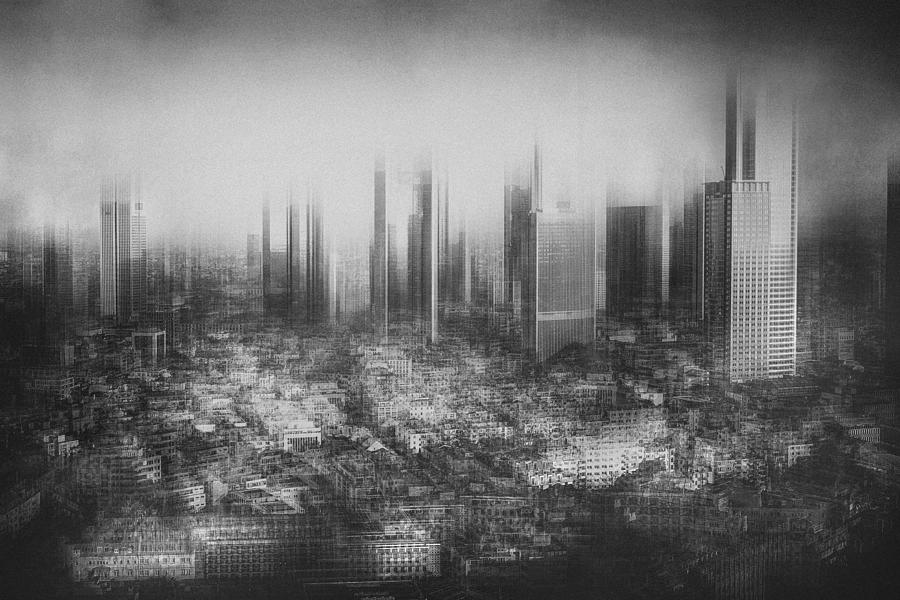 Cityscape Of Frankfurt Photograph by Eiji Yamamoto