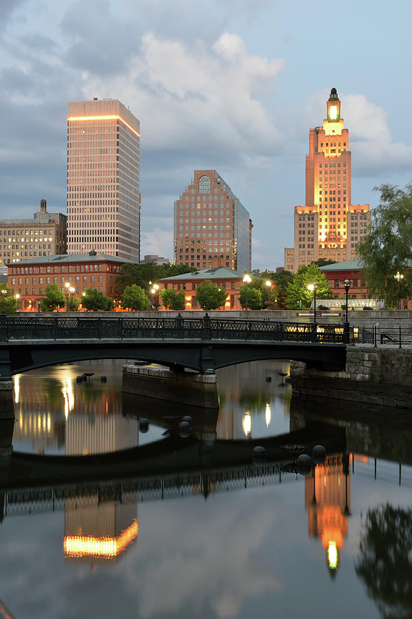 Cityscape Of Providence Photograph by Aimintang Fine Art America