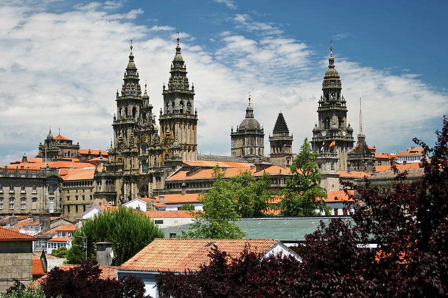 Cityscape Of Santiago De Compostela Photograph by Ciburaska