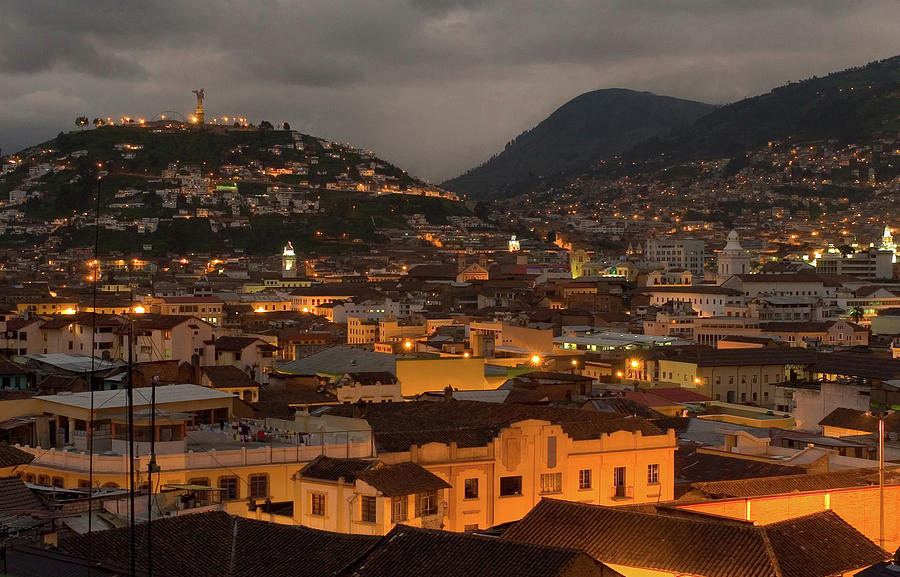 Cityscape Quito Photograph by Tobntno