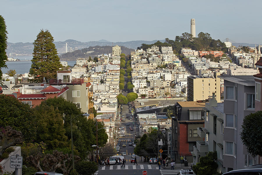 Cityscape, San Francisco, California Digital Art by James Tarry