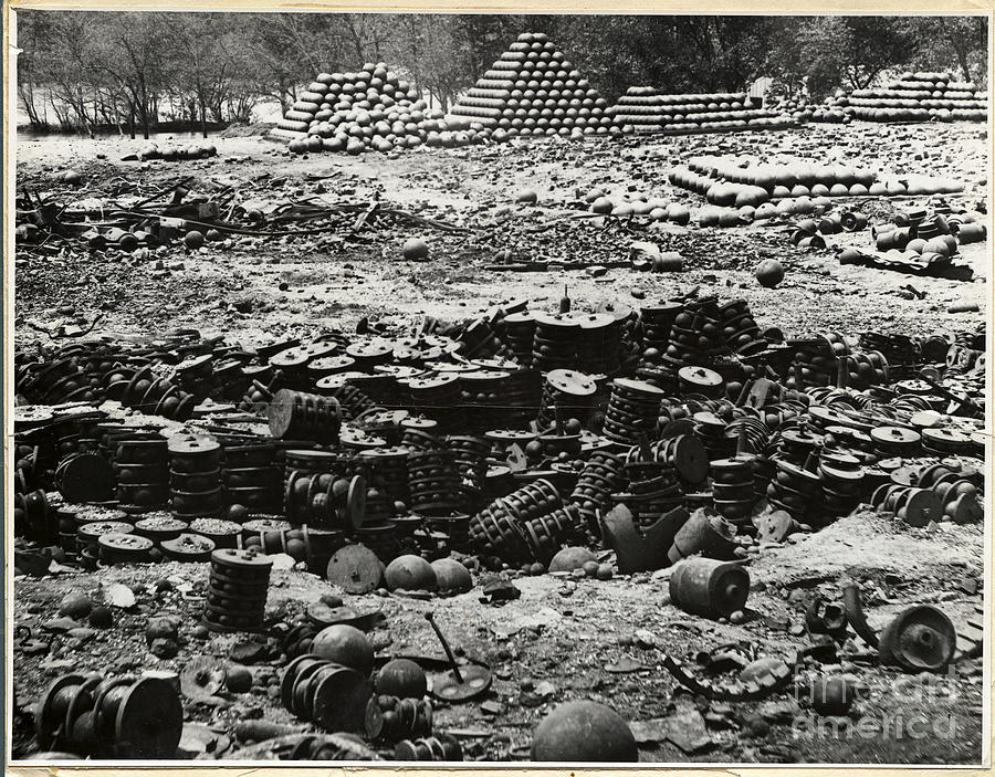 Civil War Ammunition Dump Photograph by Bettmann