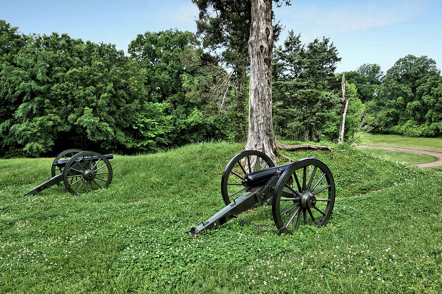 Civil War Cannons At The Vicksburg National Military Park 2 Photograph ...