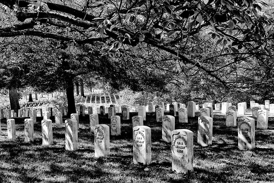 Civil War Daed at Arlington Photograph by Paul W Faust - Impressions of Light