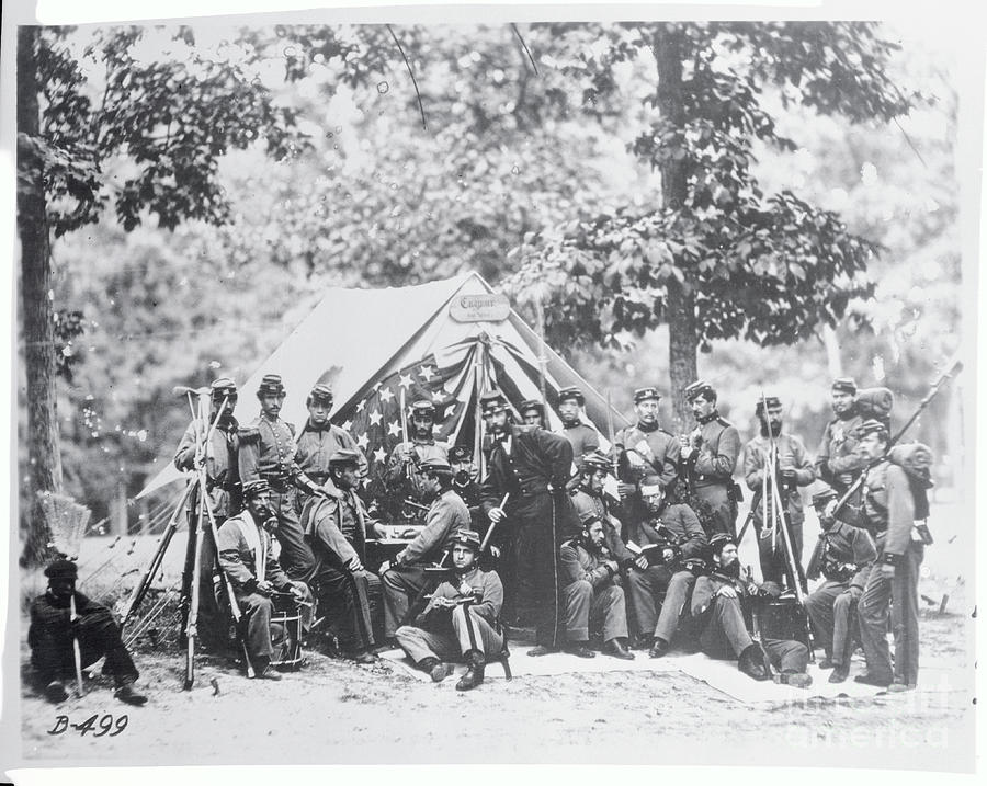 Civil War Engineers Photograph by Bettmann