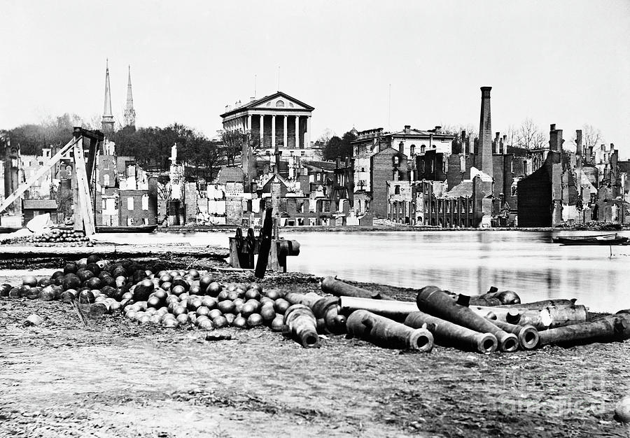 Civil War Ruins Of Richmond Virginia Photograph by Bettmann