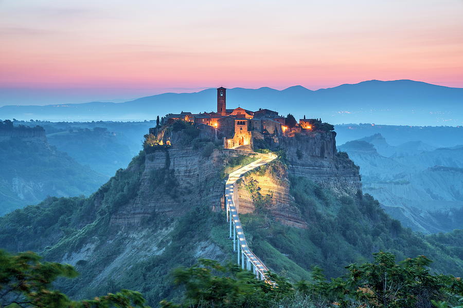 Civita Di Bagnoregio, Viterbo District, Latium, Italy Digital Art by ...