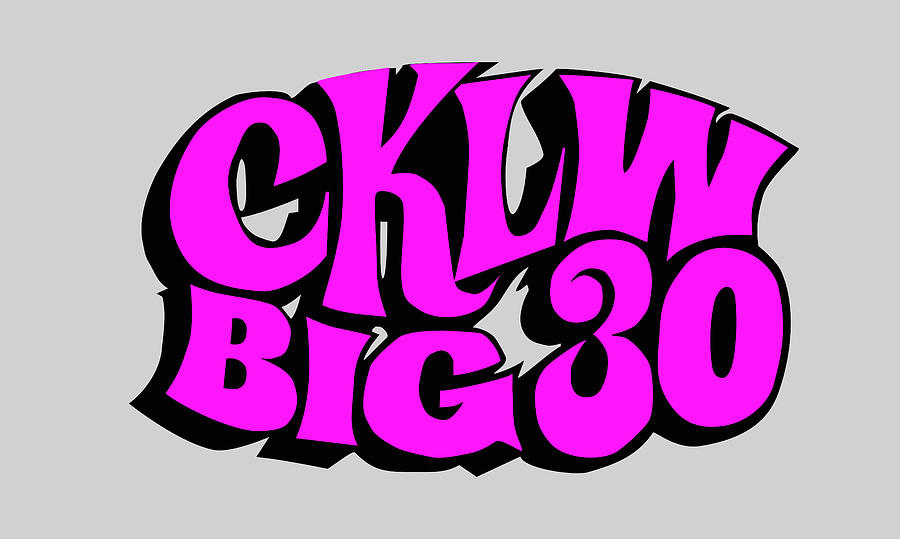 CKLW Big 30 - Pink Digital Art by Thomas Leparskas