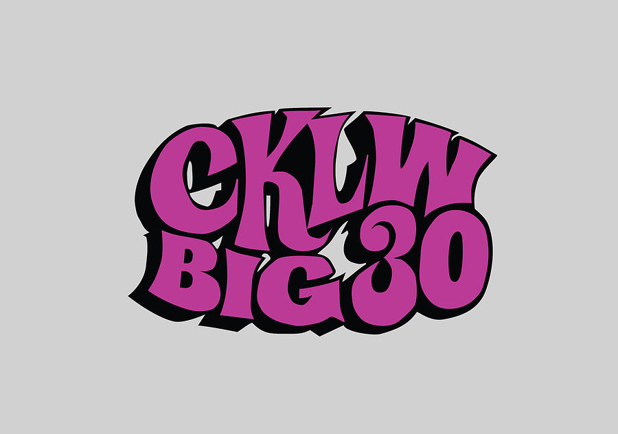 CKLW Big 30 - Purple Photograph by Thomas Leparskas