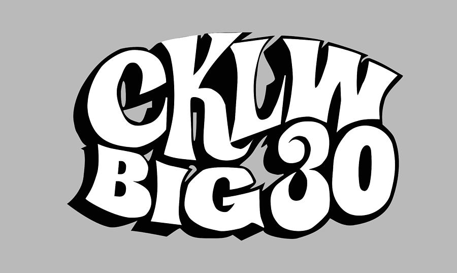 CKLW Big30 - White Digital Art by Thomas Leparskas