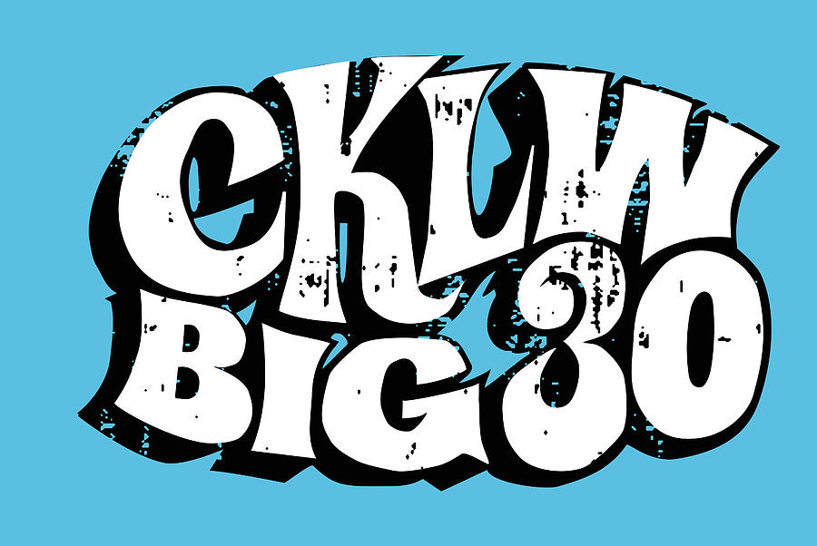 CKLW Big30 - White Grunge Digital Art by Thomas Leparskas